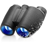 Kenpiko 8x30 Compact Waterproof Binoculars for Adults | 8x30, Compact, Waterproof, LIght Weight, High Power, Adults &amp; Kids, Travel, Hiking, Bird-Watching, Cruise, Concert, Sport,