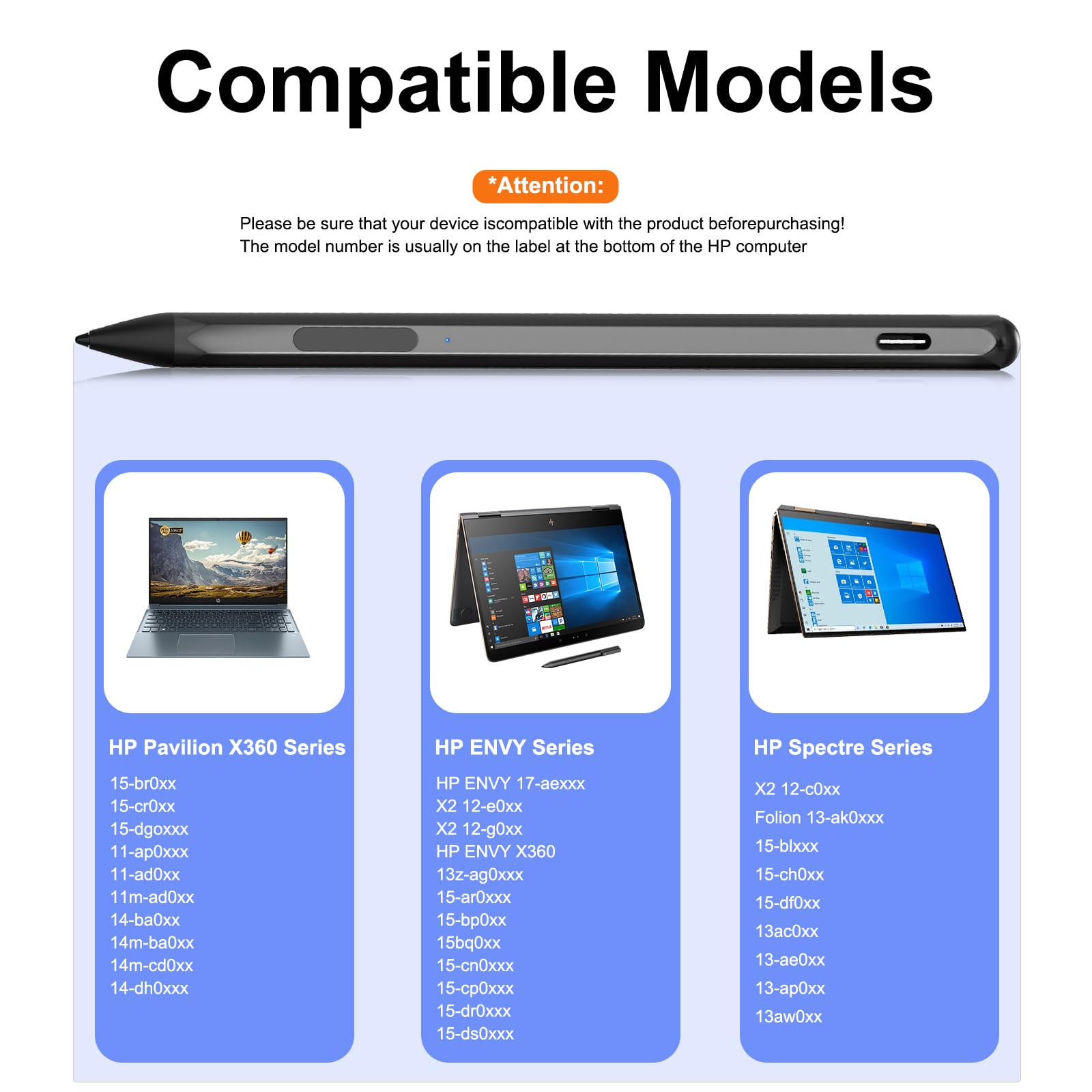 Sss·grgb Hp Stylus Pen X360 Series Showing Pressure Sensitivity And Tilt Function In Use