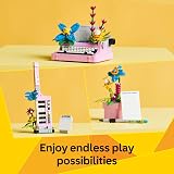 LEGO Creator 3in1 Typewriter with Flowers 31169 Build 3 Models 8+ Gift view 3