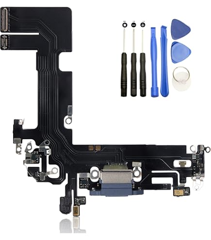 821-03154-A Apple IPhone 13 OEM Charging Port Replacement Mic Flex Cable Red
