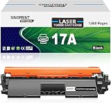 SINOPRINT Compatible HP 17A CF217A Toner Black M102a M130 M130fn M130fw view 1