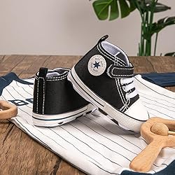 KKIIDDSS Unisex Baby Girls Boys Canvas High-top