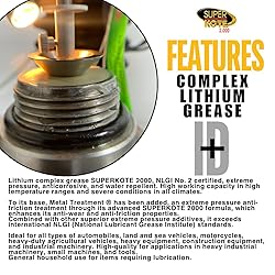 Lithium Complex Grease SUPERKOTE 2000 - White