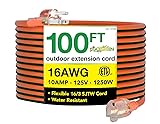 Go Green Power Inc. 16/3 100ft Outdoor Extension