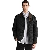 Orolay Men's Lightweight Quilted Puffer Jacket Water Repellent Barn Coat Casual Outerwear with Pockets