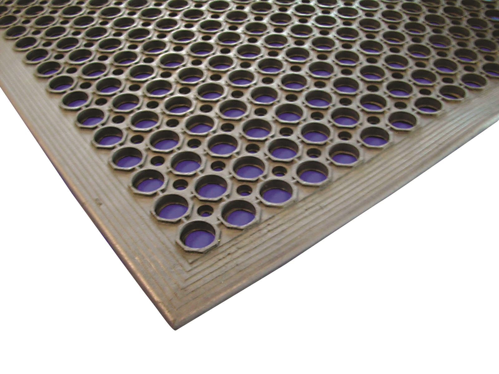 Genware NEV-MAT14 Kitchen Matt, Rubber, 90 cm x 150 cm x 1.4 cm, Black