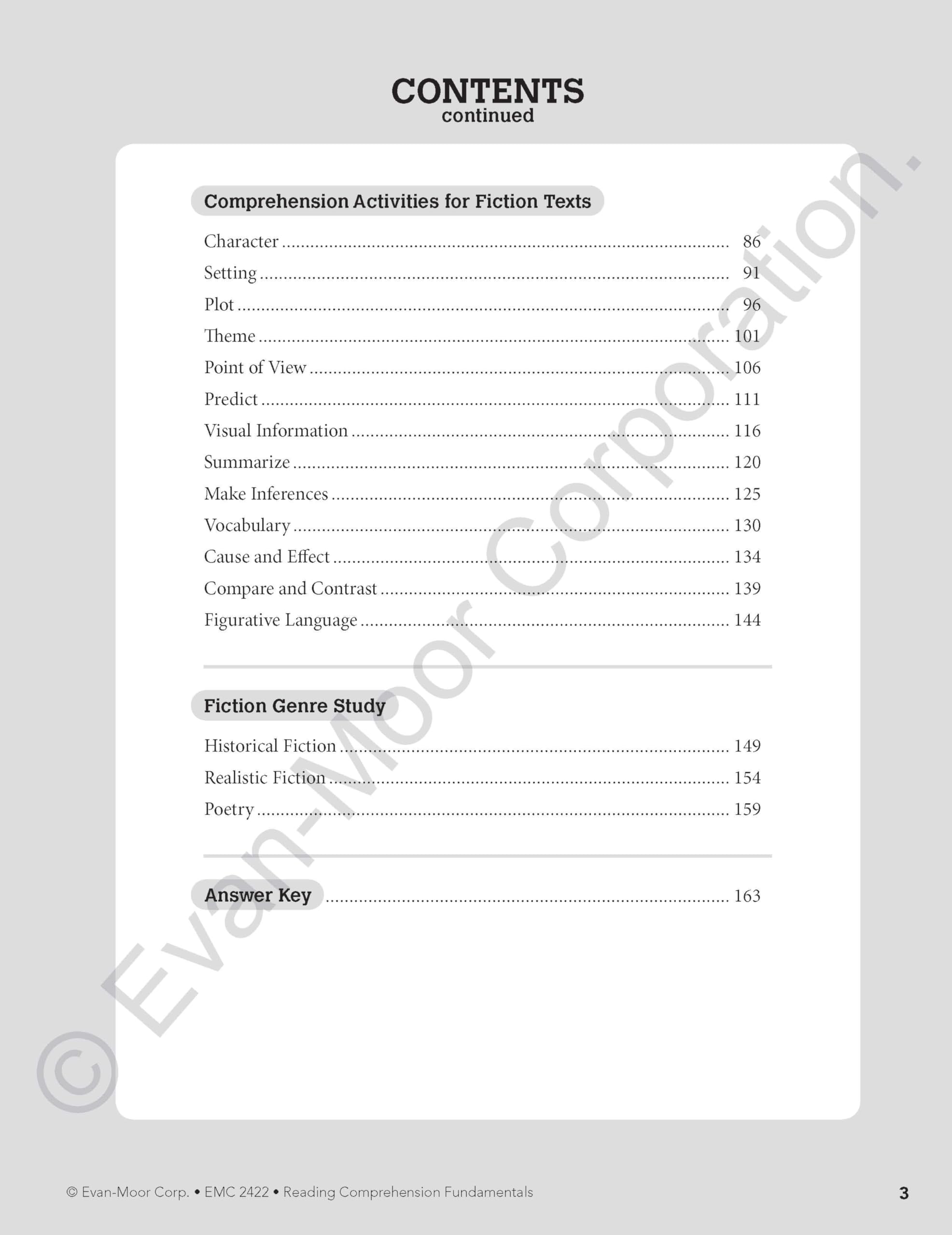 Evan-Moor Reading Comprehension Fundamentals, Grade 2