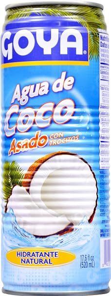 Goya roasted Coconut Juice metal 11.8oz (041331027816)