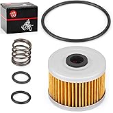15410-KF0-305 Oil Filter Kit For Honda ATC250 Fourtrax 250 300 400 XR250R | XR250L XR350R XR400R XR500R XR600R XR650 XL250R XL350R XL600R NX250 NX650 GB500,15412-KF0-010,15410-KF0-315,15414-KF0-000