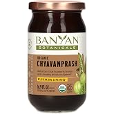 Banyan Botanicals Organic Chyawanprash &ndash;Vitamin C Immune Support &amp; Vitality Superfood&ndash;Ayurvedic Herbal Jam with Amla, Ashwagandha &amp; Raw Honey&ndash; Energy &amp; Longevity Supplement&ndash;16.9oz &ndash; USDA Organic*