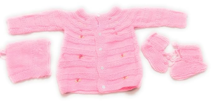 new born baby woolen set