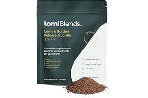 Lomi Blends - All-in-One Lawn and Garden Solution - All-Natural Multi-Vitamin for Healthy Soil, Safe for Kids and Pets, Easy to Use - Sustainable Gardening