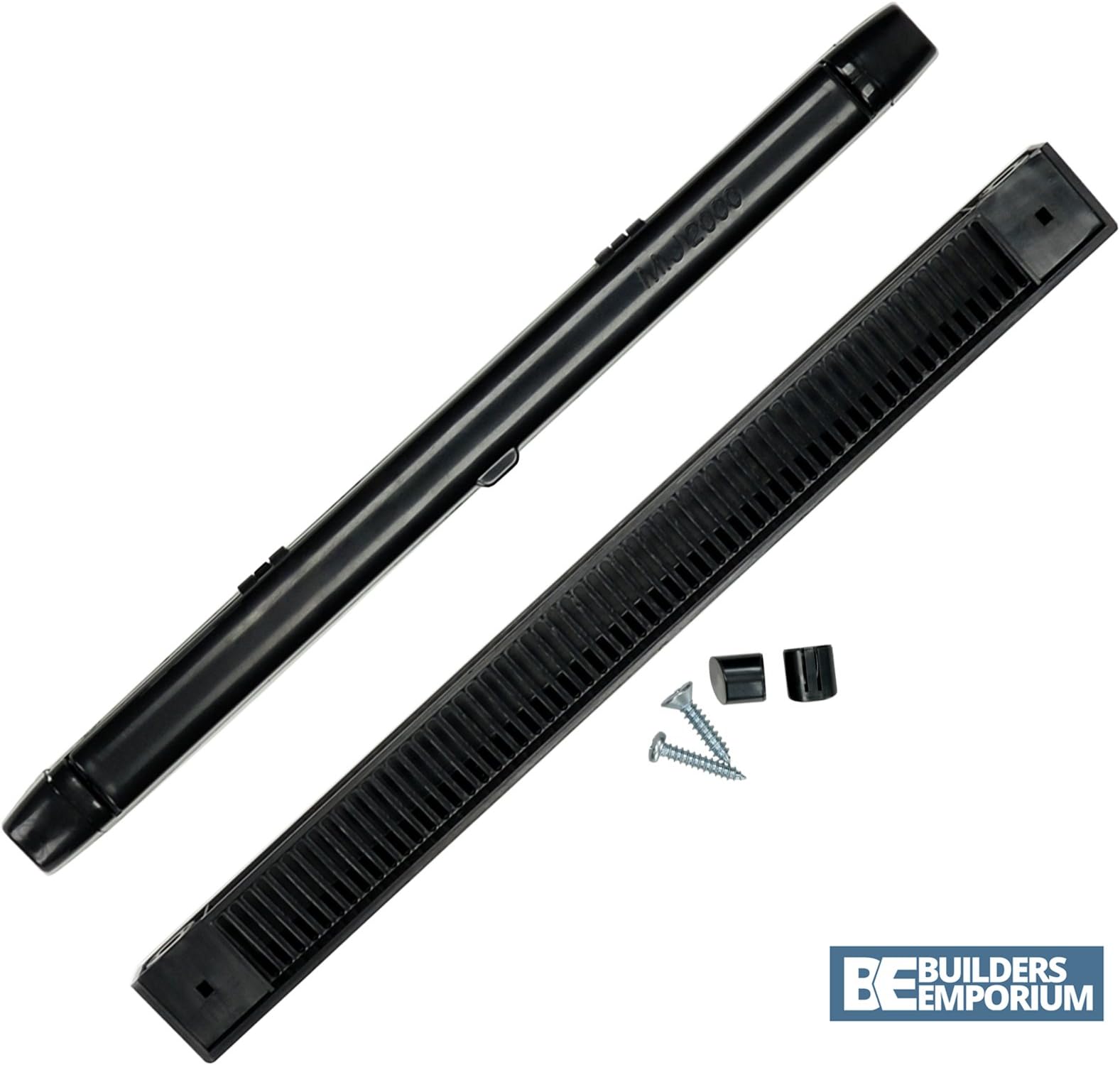 Window Trickle Slot Vent BLACK for UPVC & Timber Windows - 263mm