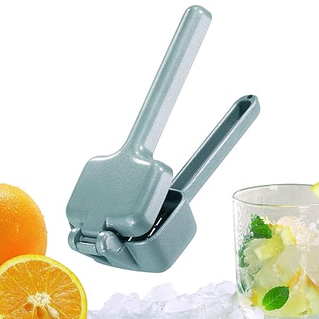 Westmark Kleine Eis-Chrusher-Zange/Eiswürfel-Zerkleinerer, Aluminium-Druckguss, Länge: 17,3 cm, Cuby, Silber, 12002260