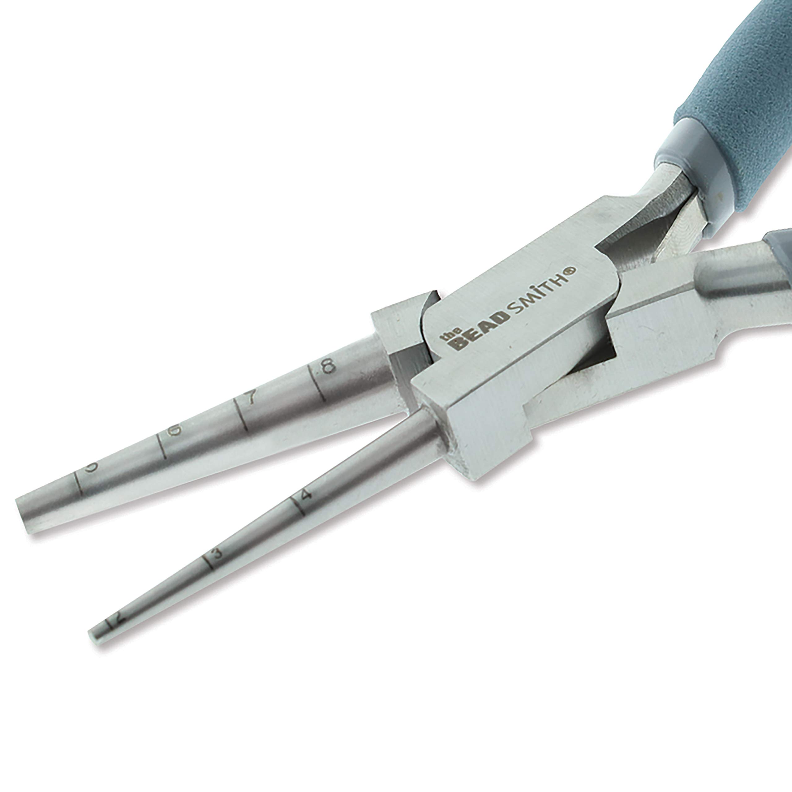 The Beadsmith Loop Rite Plier, 2-8mm Loops, Create Round Shapes, Tool for Jewelry Making and Creating Wire Pieces for Findings, Art and Home Decor