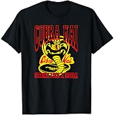 Cobra Kai Athletic Strike Like a Cobra Logo TV Show T-Shirt