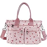 KAMEILONG Womens Casual Corduroy Tote Bags with Multiple Pockets Hobo Crossbody Bag Travel Shoulder Bags Cute Purse Handbag