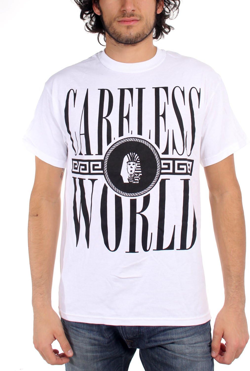 TYGA - Mens Careless World T-Shirt in White