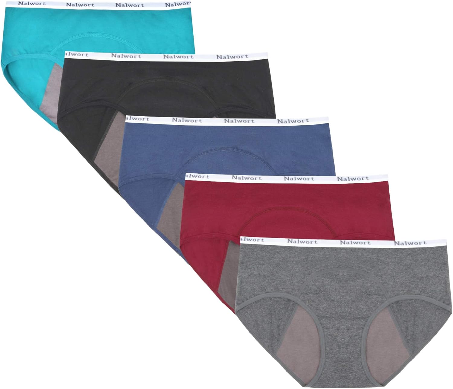 Nalwort Womens Period Underwear Menstrual Period Panties Postpartum