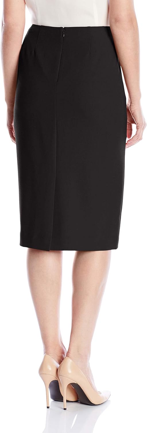 Kasper Women's Stretch Crepe Skimmer Skirt at  Women’s Clothing store