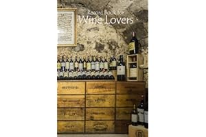 Record Book for Wine Lovers: Wine cellar and bottles designed log for wine tasted