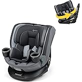 Safety 1st Turn and Go 360 DLX Rotating All-in-One Convertible Car Seat, Sand Bucket