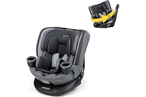 Safety 1st Turn and Go 360 DLX Rotating All-in-One Convertible Car Seat, Sand Bucket