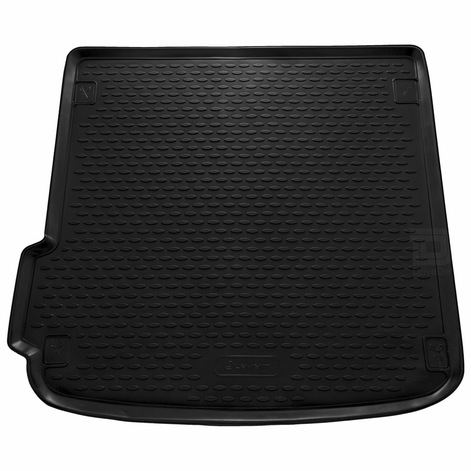 Novline MAT247 Custom Tailored Fit Black Rubber Boot Liner Tray Mat