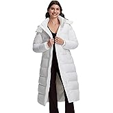 Pioneer Camp Women's Thickened Long Down Jacket 650+ Fill Power Puffer Jacket Winter Coat Parka Jacket with Hood