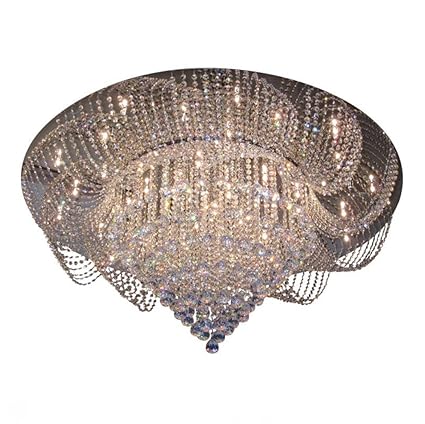 Flashing God D39 3 Dimmable Led K9 Crystal Ceiling Lights Bedroom