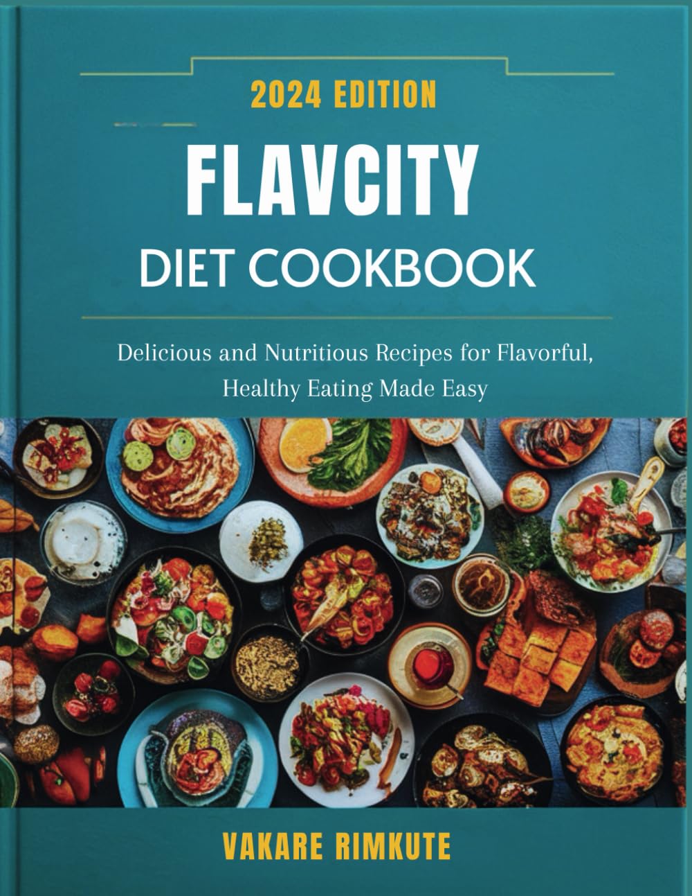 FLAVCITY DIET COOKBOOK 2024: Delicious and