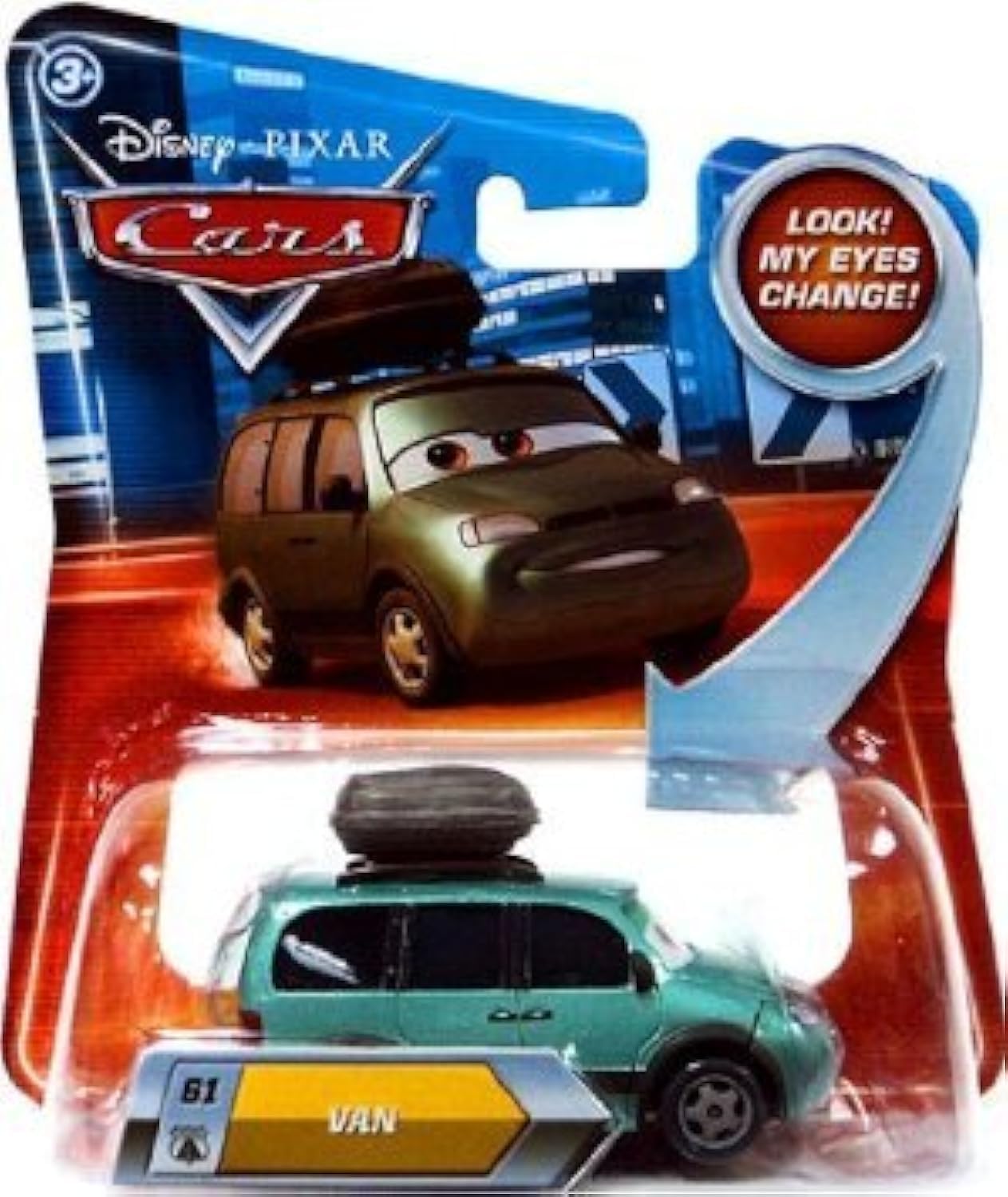 Disney Cars T0265 Van Look my eyes can change #61
