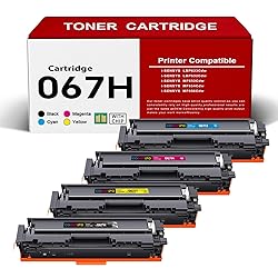067H 067 Toner Cartridges Set Compatible for Canon