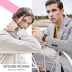 AVOD Nylon Watch Bands Compatible with Fitbit