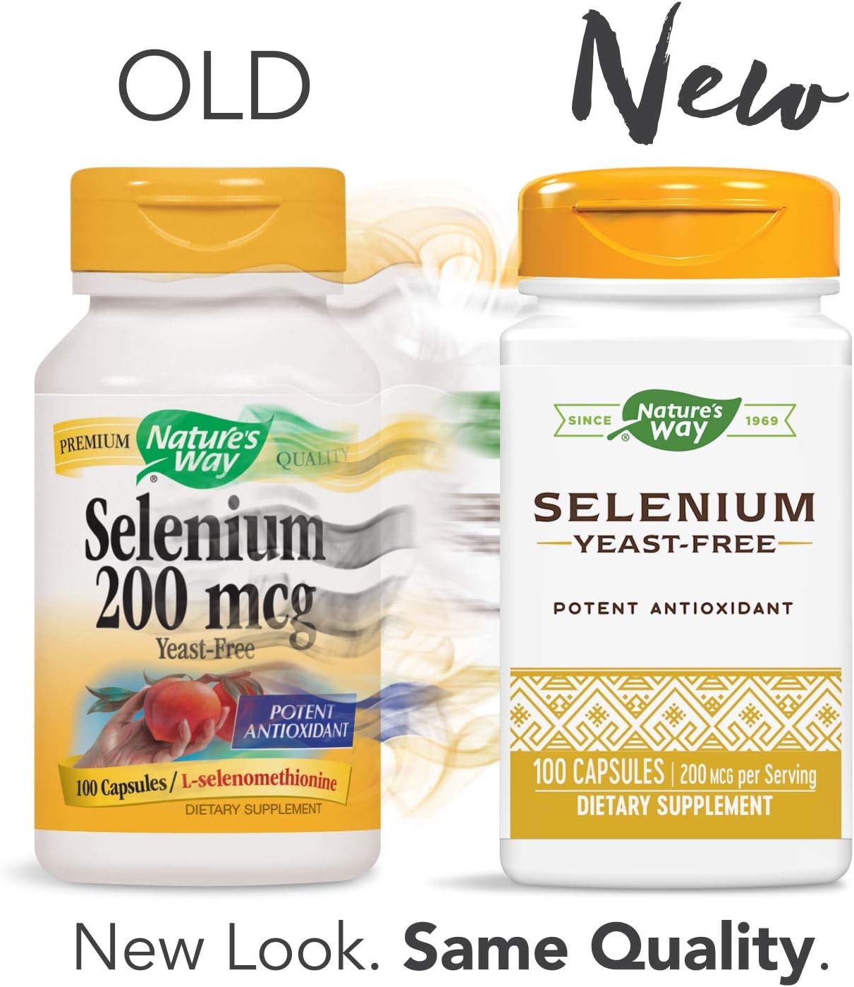 Nature's Way Selenium 200 mcg; L-selenomethionine; 100 Capsules: Health & Personal Care