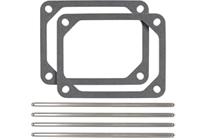 690981 690982 Push Rods Set for Lawnmower Engine replace 498746,with 690971 Rocker Cover Gasket for Toro 74590 401577 Gasolin