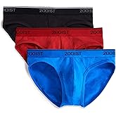 2(X) IST mens Cotton Stretch No Show Brief 3-pack