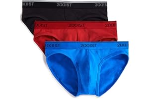 2(X)IST 2(X) IST mens Cotton Stretch No Show Brief 3-pack