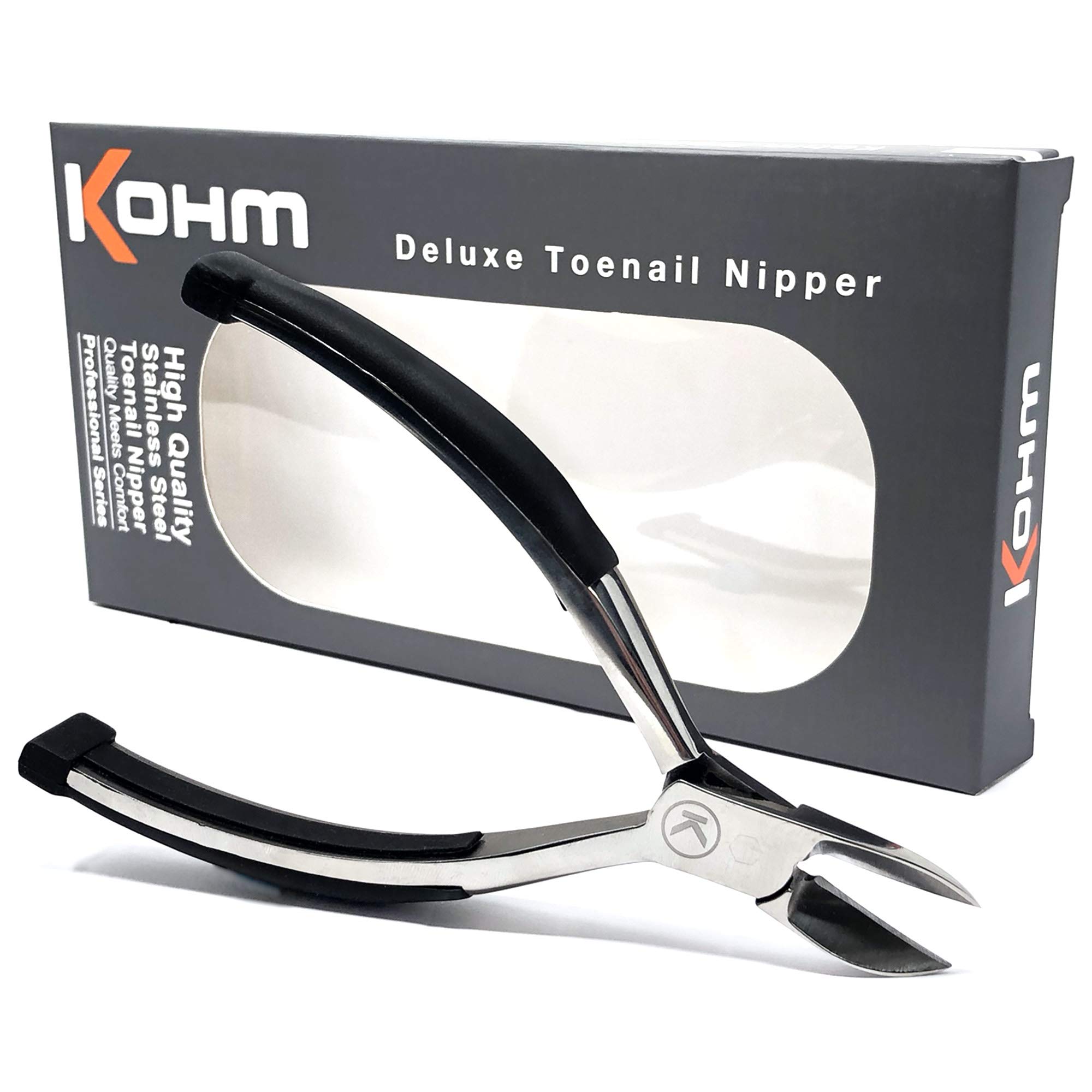 Kohm KP700 Toenail Clippers for Thick/Ingrown Nails, Surgical Grade