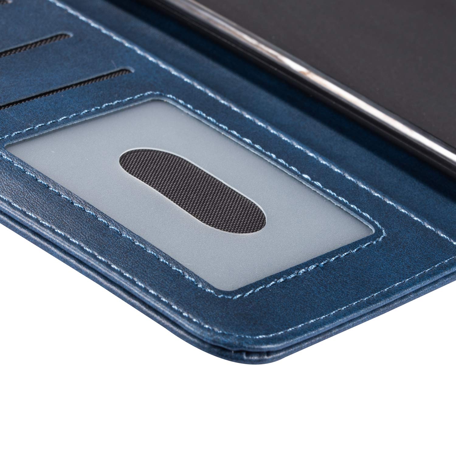 Dclbo Hulle Fur Samsung Galaxy S6 Edge Handyhulle Handytasche Pu Leder Schutzhulle Case Flip Tasche Mit Kartenfach Handschlaufe Silikon Hulle Ledertasche Fur Samsung Galaxy S6 Edge Blau Ausweishullen