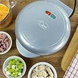 Quest Dual Omelette Maker Electric Non-Stick Easy Clean Healthy Scrambled Fried view 8