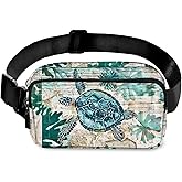 Sea Turtle Fanny Pack for Women Belt Bag Casual Waist Bags for Running Workout Hiking Traveling
