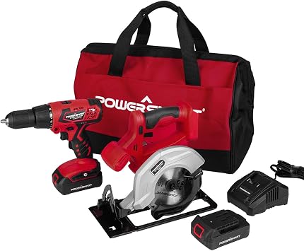 Impact Drill And Circular Saw Combo 