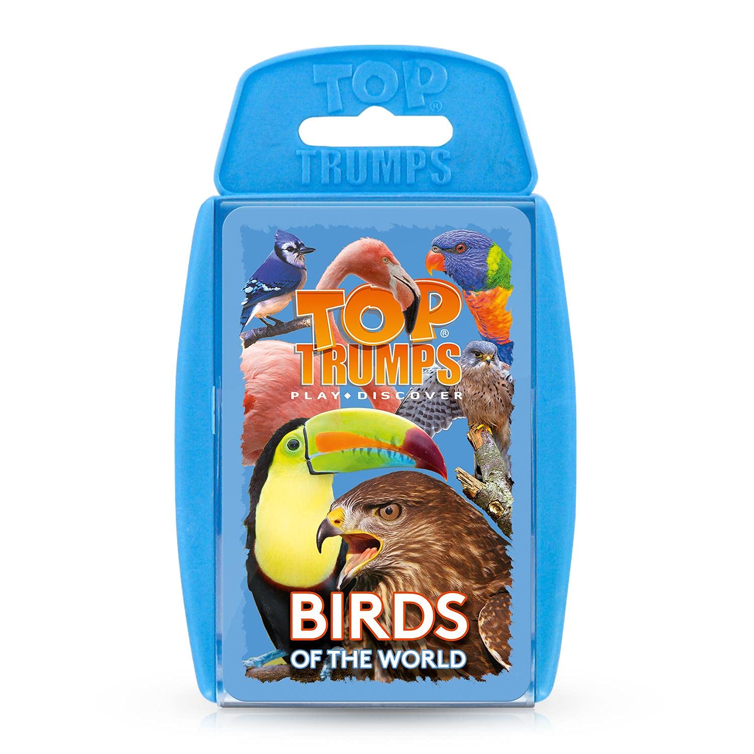 Top Trumps Birds of the World Classics Card Game, Discover some interesting facts in this educational packed game including the blue jay’s wingspan, 2 plus players makes a great gift for ages 6 plus