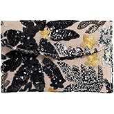 Verdusa Women's Floral Embroidery Sequin Evening Beaded Clutch Bags 2026 Party Purses