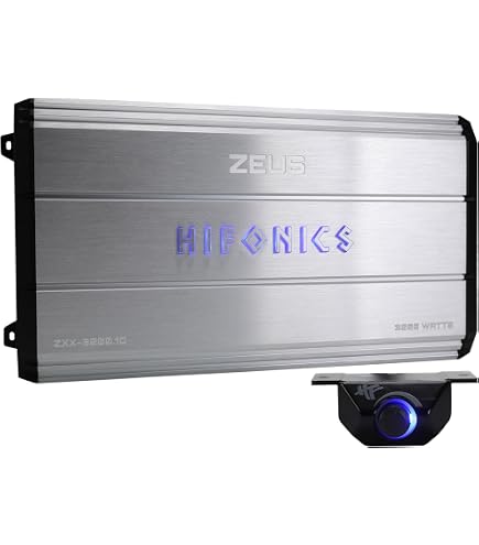 Amazon.com: Hifonics ZD-2550.1D Zeus Delta 2550W Mono Block Car