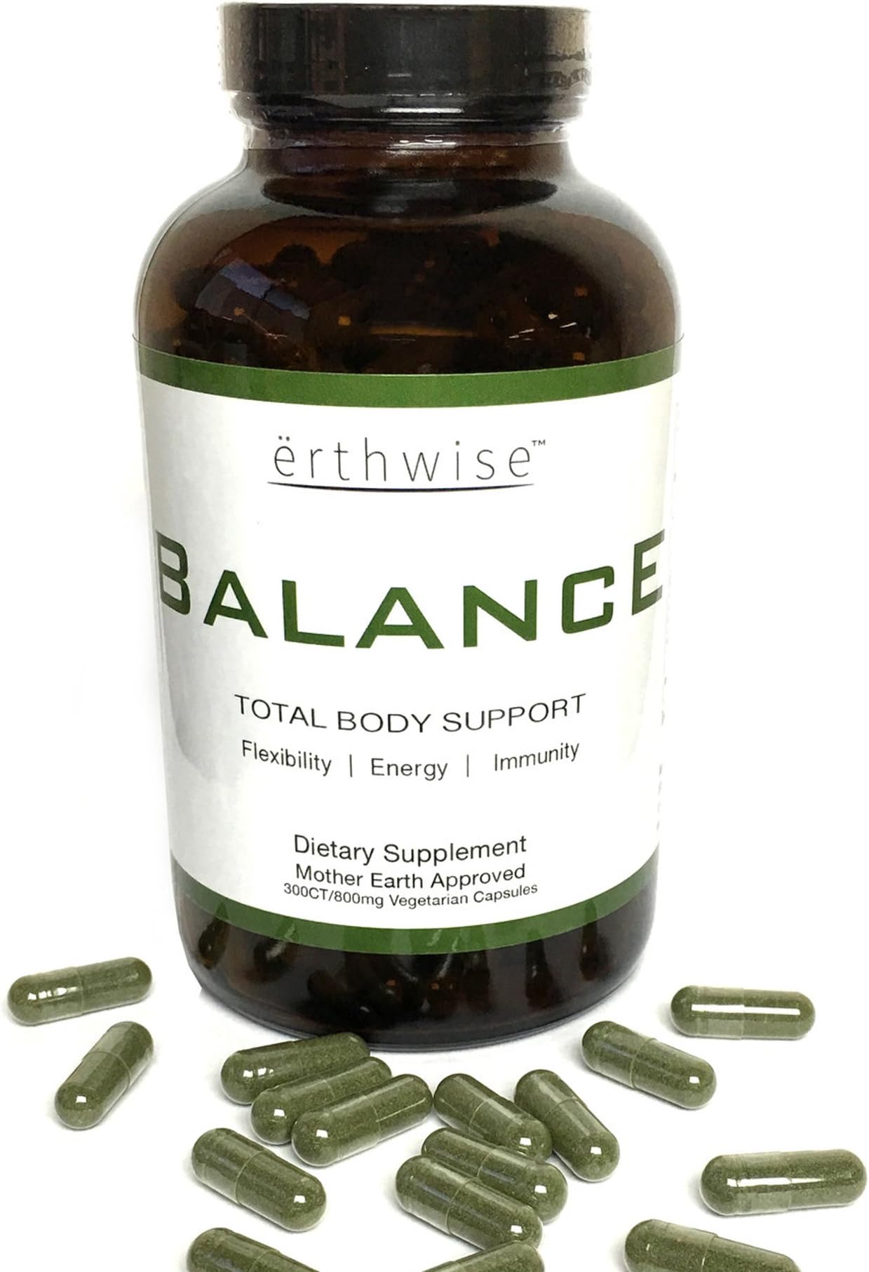 Immune Support System Booster, Whole Body Wellness Formula with Natural Greens Superfood, Immunity Defense Blend Multivitamin - Spirulina, Blue Green Algae, Vitamin C for Joints, Vitality, Endurance