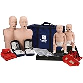 MCR Medical CPR Manikin/AED Training Kit, 2 Adult/2 Infant, Medium Tone | Build CPR and AED skills with a reusable trainer for skills labs.