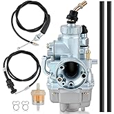Topkidame TTR125 Carburetor Kit for Yamaha TTR125 TTR125E TTR125L TTR125LE 2000-2007