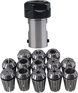 CNBTR 16mm CNC Spindle Motor ER20 A Type Extension Rod Collect Chucks Holder and 13pcs Spring Collet CNC Milling Lathe Tool Set for Workholding